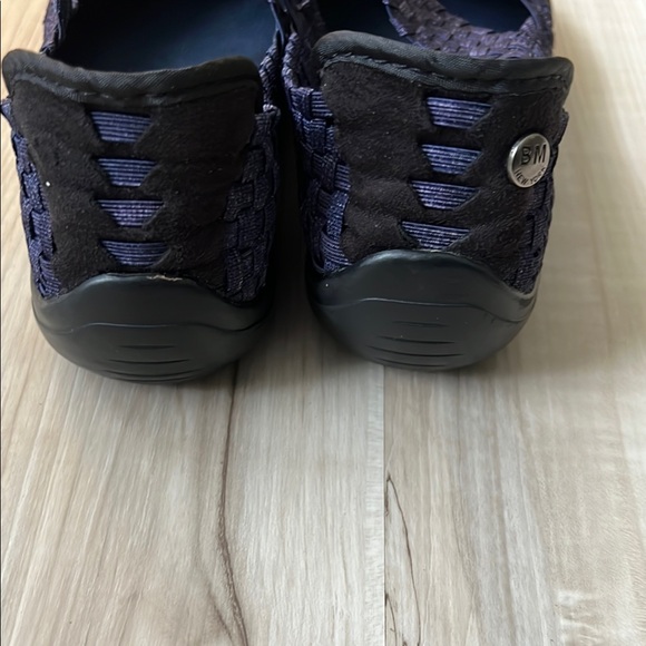 bernie mev. Dark Purple Woven Flats - Picture 5 of 7